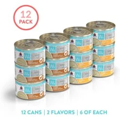 Weruva Wx Phos Focused Chicken Variety Pack Grain-Free Wet Cat Food, 3-oz Can, Case Of 12 -Meow Meals 578142 PT1. AC SS1800 V1684341951