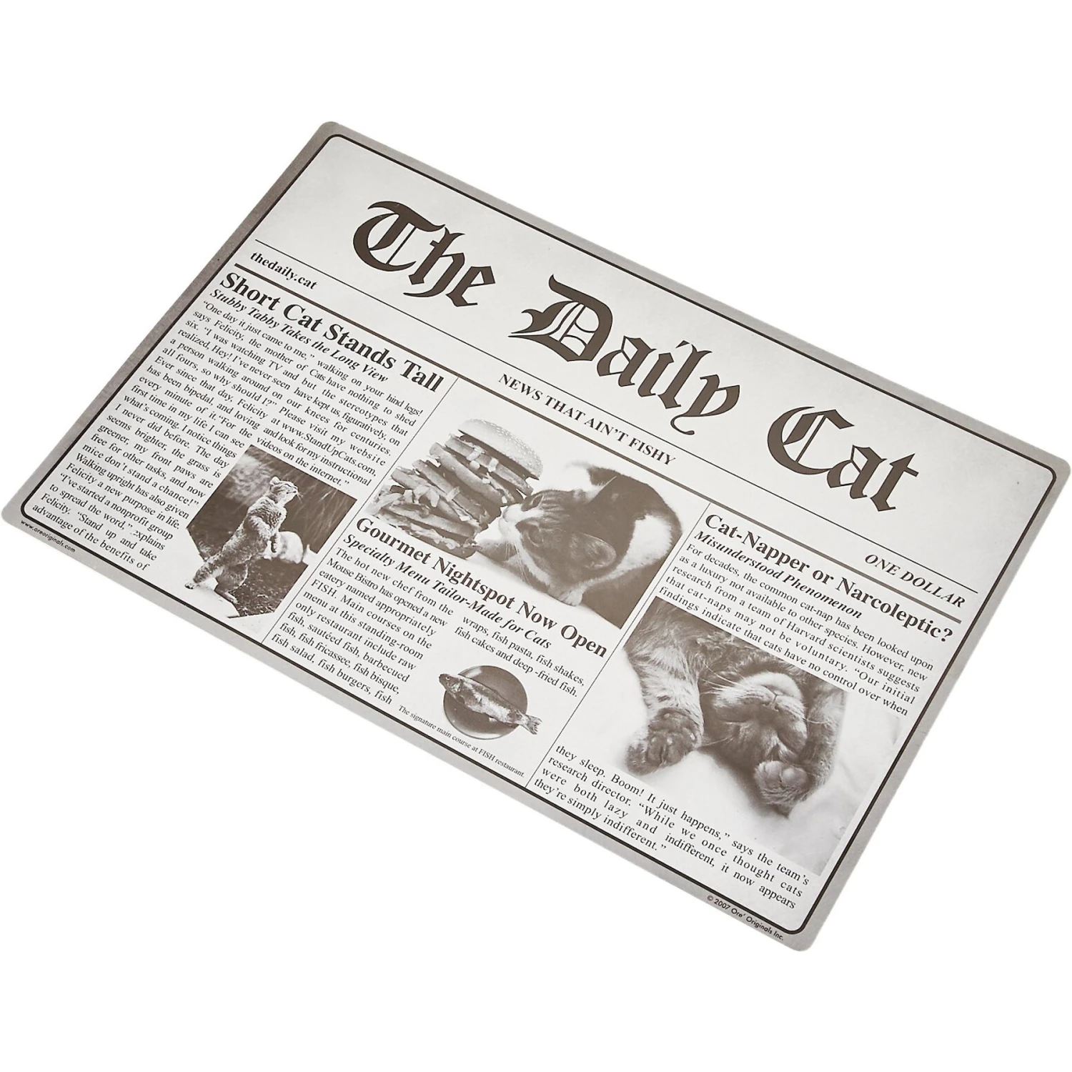ORE Pet The Daily Cat Placemat 4 ORE Pet The Daily Cat Placemat - Image 2