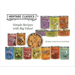 Evanger's Classic Recipes Chicken Lickin' Dinner Grain-Free Canned Cat Food -Meow Meals 59834 PT2. AC SS1800 V1693938448