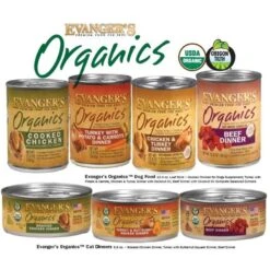 Evanger's Organics Turkey & Butternut Squash Dinner Canned Cat Food 8 Evanger's Organics Turkey & Butternut Squash Dinner Canned Cat Food -Meow Meals 60006 PT2. AC SS1800 V1693925483
