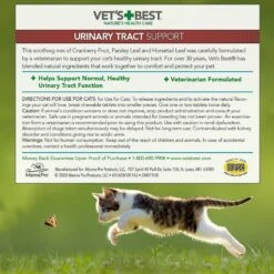 Vet's Best Chewable Tablets Urinary Supplement For Cats 17 Vet's Best Chewable Tablets Urinary Supplement For Cats -Meow Meals 60160 PT7. AC SS1800 V1632787909