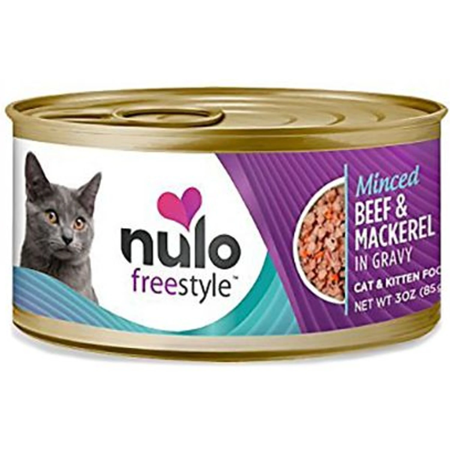 Nulo Freestyle Minced Beef & Mackerel In Gravy Grain-Free Canned Cat Food & Nulo Freestyle Shredded Chicken & Duck In Gravy Grain-Free Canned Cat Food 4 Nulo Freestyle Minced Beef & Mackerel In Gravy Grain-Free Canned Cat Food & Nulo Freestyle Shredded Chicken & Duck In Gravy Grain-Free Canned Cat Food - Image 2