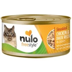 Nulo Freestyle Minced Beef & Mackerel In Gravy Grain-Free Canned Cat Food & Nulo Freestyle Shredded Chicken & Duck In Gravy Grain-Free Canned Cat Food 10 Nulo Freestyle Minced Beef & Mackerel In Gravy Grain-Free Canned Cat Food & Nulo Freestyle Shredded Chicken & Duck In Gravy Grain-Free Canned Cat Food -Meow Meals 607886 PT5. AC SS1800 V1660916039