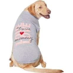 Frisco I Love Mommy Heart Dog & Cat T-Shirt -Meow Meals 608382 PT3. AC SS1800 V1676644929