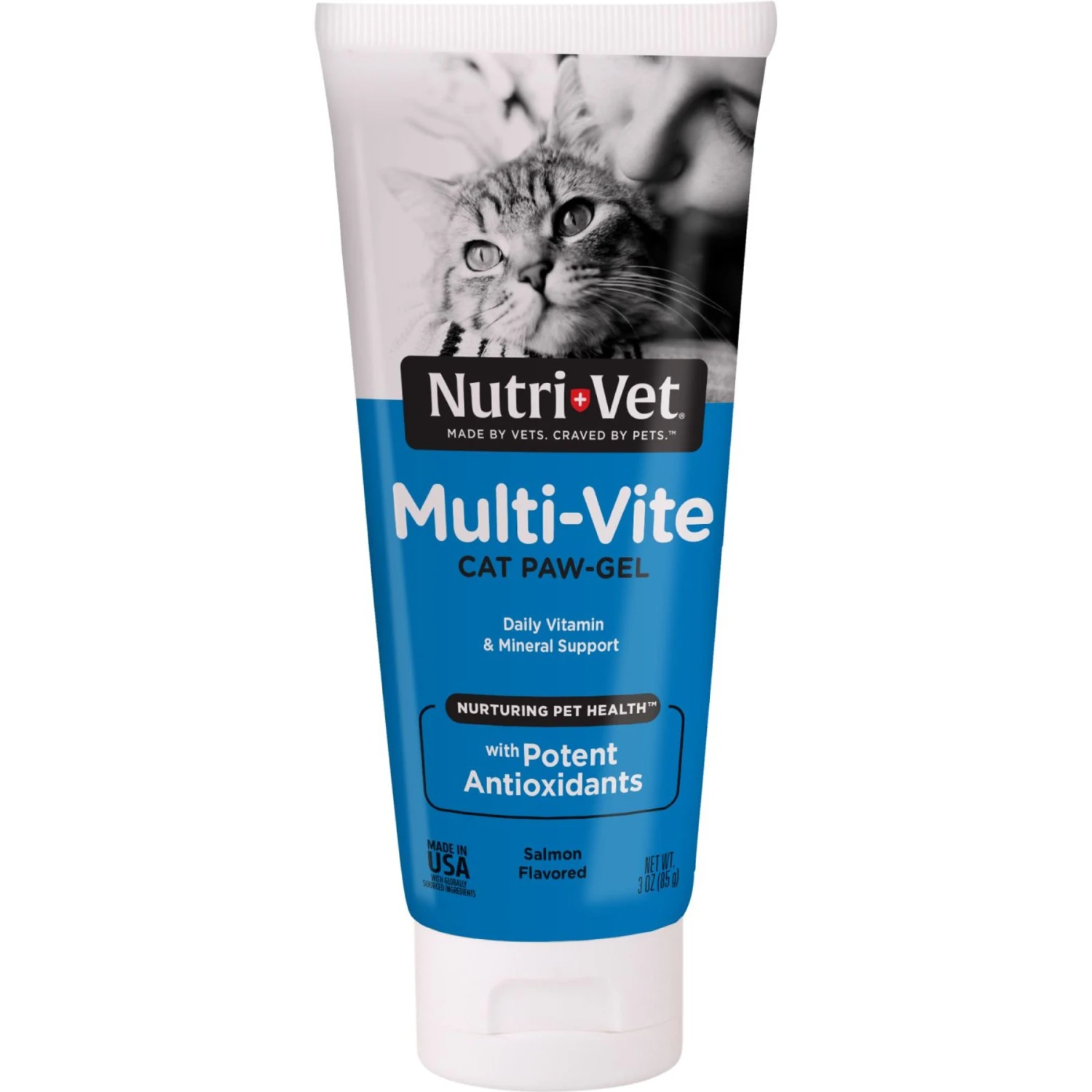 Nutri-Vet Multi-Vite Salmon Flavored Gel Multivitamin For Cats 3 Nutri-Vet Multi-Vite Salmon Flavored Gel Multivitamin For Cats
