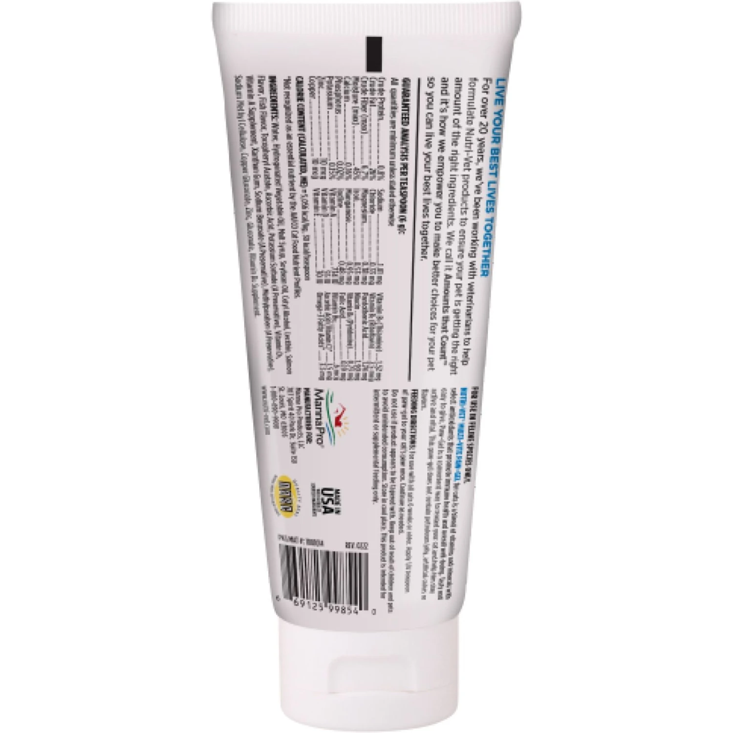 Nutri-Vet Multi-Vite Salmon Flavored Gel Multivitamin For Cats 10 Nutri-Vet Multi-Vite Salmon Flavored Gel Multivitamin For Cats - Image 8