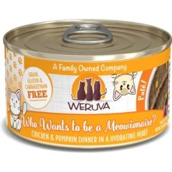 Weruva Classic Cat Meal Or No Deal Chicken & Beef Pate Canned Cat Food & Weruva Classic Cat Who Wants To Be A Meowionaire Chicken & Pumpkin Pate Canned Cat Food -Meow Meals 611518 PT6. AC SS1800 V1661528755
