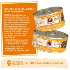 Weruva Classic Cat Meal Or No Deal Chicken & Beef Pate Canned Cat Food & Weruva Classic Cat Who Wants To Be A Meowionaire Chicken & Pumpkin Pate Canned Cat Food -Meow Meals 611518 PT7. AC SS1800 V1661528757