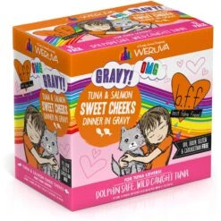 Weruva Cats In The Kitchen Mack, Jack & Sam Salmon, Mackerel & Tuna Recipe Grain-Free Cat Food Pouches & BFF Tuna & Salmon Sweet Cheeks Dinner In Gravy Wet Cat Food Pouches -Meow Meals 611638 PT5. AC SS1800 V1661548191