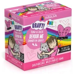 BFF Tuna & Chicken Charm Me Dinner In Gravy Wet Cat Food Pouches & BFF Tuna & Duck Devour Me Dinner In Gravy Wet Cat Food Pouches -Meow Meals 611702 PT5. AC SS1800 V1661547946