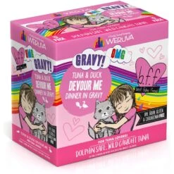 BFF Tuna & Turkey Tickles Dinner In Gravy Wet Cat Food Pouches & BFF Tuna & Duck Devour Me Dinner In Gravy Wet Cat Food Pouches -Meow Meals 611750 PT5. AC SS1800 V1661547832