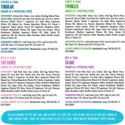 Weruva Best Feline Friend Paté Lovers, Aw Yeah! Paté Jamboree! Variety Pack Grain-Free Wet Cat Food, 2.8-oz Pouch, Case Of 12 & BFF Play Pate Lovers Pate Partay Variety Pack Wet Cat Food, 3-oz Pouch, Pack Of 12 -Meow Meals 611846 PT3. AC SS1800 V1661548191