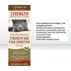 Wapiti Labs Strength Formula For Peak Condition Cat Supplement 12 Wapiti Labs Strength Formula For Peak Condition Cat Supplement -Meow Meals 61256 PT3. AC SS1800 V1582745887
