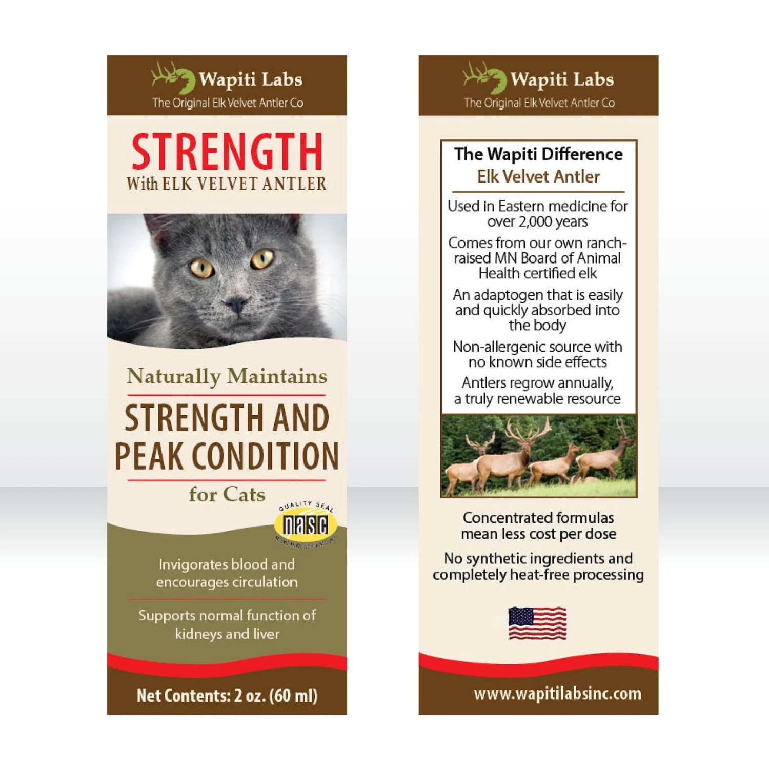Wapiti Labs Strength Formula For Peak Condition Cat Supplement 7 Wapiti Labs Strength Formula For Peak Condition Cat Supplement - Image 5