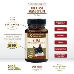 Wapiti Labs Vital Formula Cat Supplement 11 Wapiti Labs Vital Formula Cat Supplement -Meow Meals 61265 PT3. AC SS1800 V1582747266
