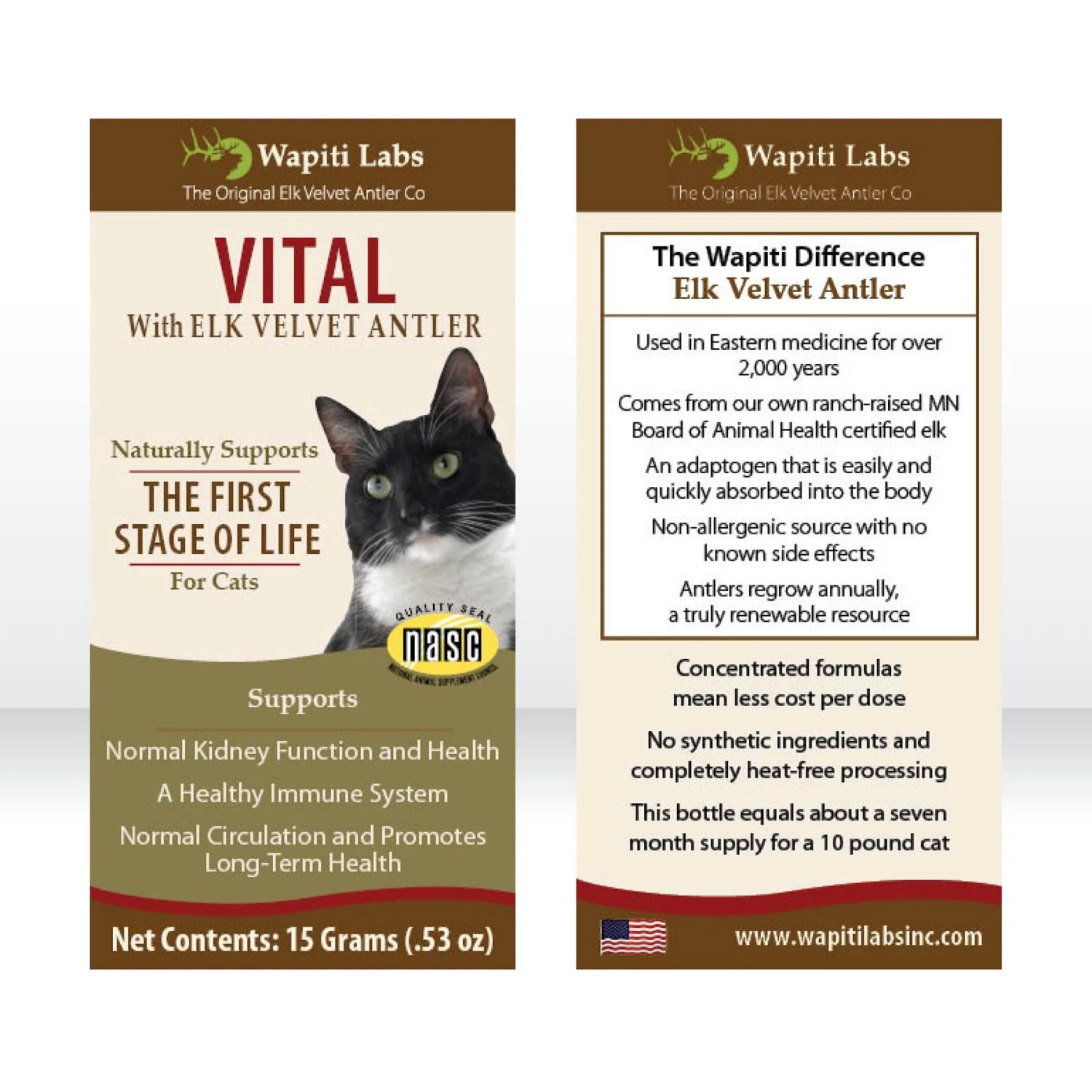 Wapiti Labs Vital Formula Cat Supplement 7 Wapiti Labs Vital Formula Cat Supplement - Image 5