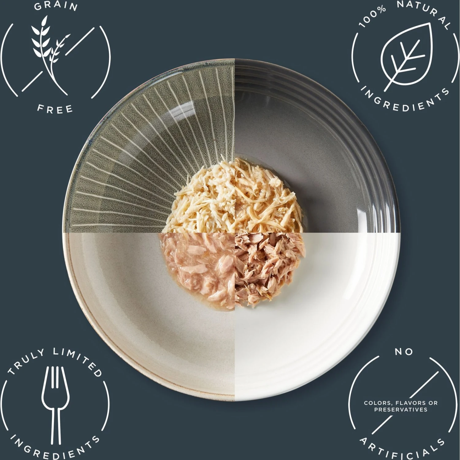 Reveal Natural Grain-Free Tuna With Seaweed In Broth Flavored Wet Cat Food, 2.47-oz Can, Case Of 24 4 Reveal Natural Grain-Free Tuna With Seaweed In Broth Flavored Wet Cat Food, 2.47-oz Can, Case Of 24 - Image 2