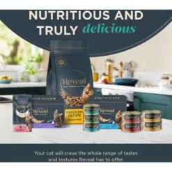 Reveal Natural Grain-Free Tuna With Sea Bream In Broth Flavored Wet Cat Food, 2.47-oz Can, Case Of 24 15 Reveal Natural Grain-Free Tuna With Sea Bream In Broth Flavored Wet Cat Food, 2.47-oz Can, Case Of 24 -Meow Meals 637830 PT6. AC SS1800 V1663106461