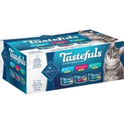 Blue Buffalo Wilderness Pate Variety Pack Duck, Chicken & Salmon Grain-Free Cat Canned Food + 2 Items -Meow Meals 646846 PT6. AC SS1800 V1664554790