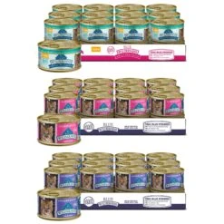 Blue Buffalo Wilderness Kitten Salmon Grain-Free Canned Cat Food + 2 Items