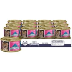 Blue Buffalo Wilderness Kitten Salmon Grain-Free Canned Cat Food + 2 Items -Meow Meals 646862 PT4. AC SS1800 V1664554138