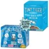 Tiny Tiger Chunks In EXTRA Gravy Seafood Recipes Variety Pack Grain-Free Canned Cat Food & Tiny Tiger, Lickables, Variety Pack, Bisque Cat Treat & Topper