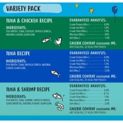 Tiny Tiger Chunks In EXTRA Gravy Seafood Recipes Variety Pack Grain-Free Canned Cat Food & Tiny Tiger, Lickables, Variety Pack, Bisque Cat Treat & Topper 16 Tiny Tiger Chunks In EXTRA Gravy Seafood Recipes Variety Pack Grain-Free Canned Cat Food & Tiny Tiger, Lickables, Variety Pack, Bisque Cat Treat & Topper -Meow Meals 652798 PT7. AC SS1800 V1664900032