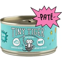Tiny Tiger Pate Seafood Recipe Grain-Free Canned Cat Food & Tiny Tiger, Lickables, Variety Pack, Bisque Cat Treat & Topper 12 Tiny Tiger Pate Seafood Recipe Grain-Free Canned Cat Food & Tiny Tiger, Lickables, Variety Pack, Bisque Cat Treat & Topper -Meow Meals 652854 PT1. AC SS1800 V1664899973