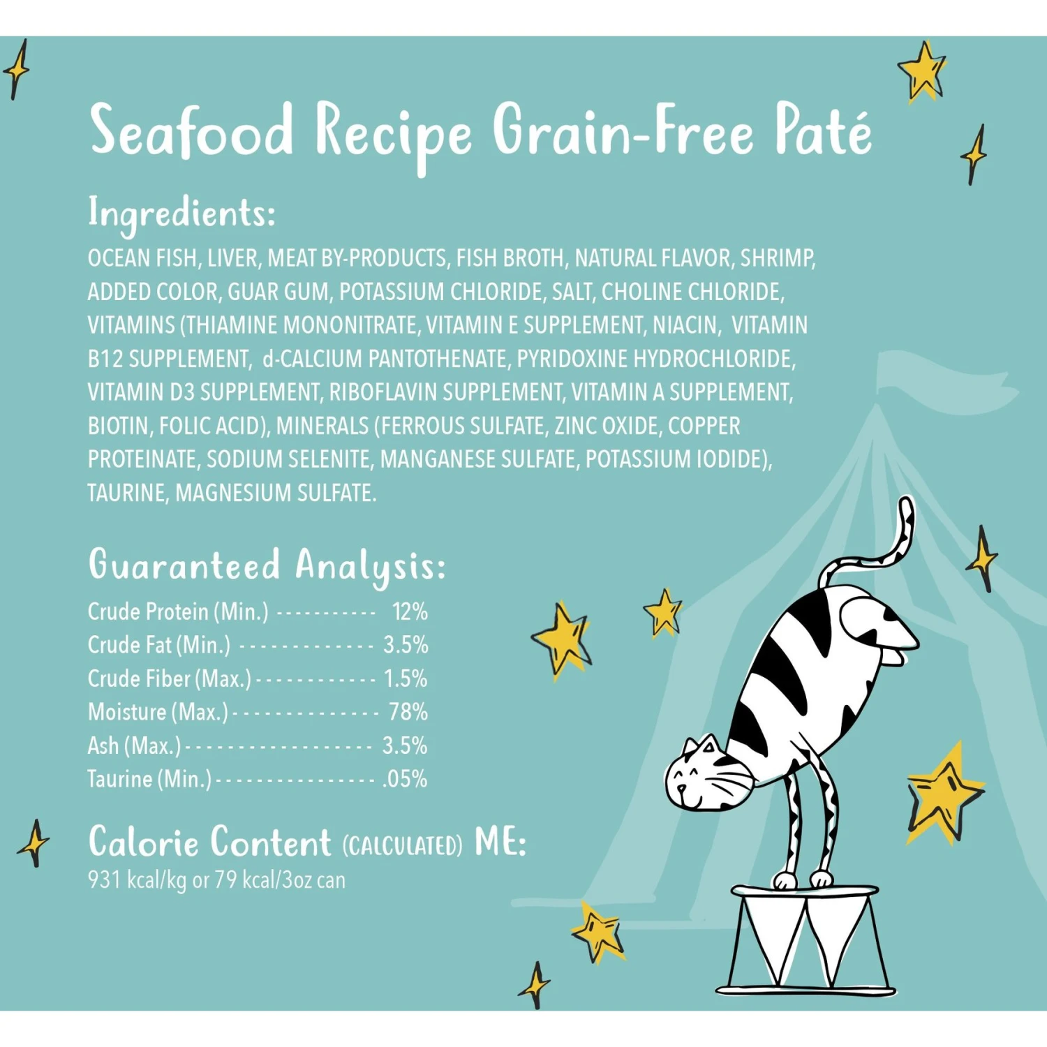 Tiny Tiger Pate Seafood Recipe Grain-Free Canned Cat Food & Tiny Tiger, Lickables, Variety Pack, Bisque Cat Treat & Topper 6 Tiny Tiger Pate Seafood Recipe Grain-Free Canned Cat Food & Tiny Tiger, Lickables, Variety Pack, Bisque Cat Treat & Topper - Image 4