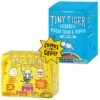 Tiny Tiger Chunks In Gravy Beef & Poultry Recipes Variety Pack Grain-Free Canned Cat Food & Tiny Tiger, Lickables, Variety Pack, Bisque Cat Treat & Topper