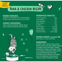 Tiny Tiger Pate Beef & Poultry Recipes Variety Pack Grain-Free Canned Cat Food & Tiny Tiger Lickables, Senior Formula, Tuna & Chicken Recipe, Bisque Cat Treat & Topper -Meow Meals 653046 PT7. AC SS1800 V1664899795