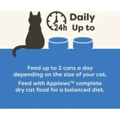 Applaws Tuna Fillet With Cheese Canned Cat Food -Meow Meals 65385 PT4. AC SS1800 V1658152248