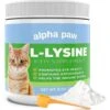 Alpha Paw Cat L-Lysine Immune Support Cat Supplement, 8-oz Jar 1 Alpha Paw Cat L-Lysine Immune Support Cat Supplement, 8-oz Jar -Meow Meals 653862 MAIN. AC SS1800 V1665609869