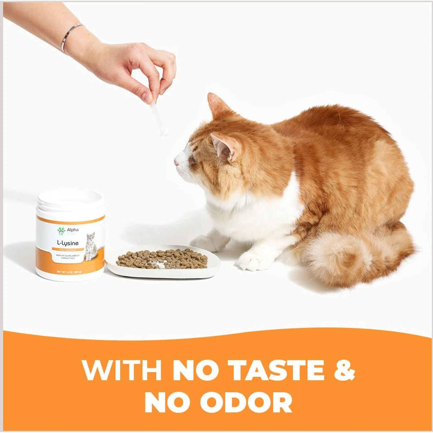 Alpha Paw Cat L-Lysine Immune Support Cat Supplement, 8-oz Jar 8 Alpha Paw Cat L-Lysine Immune Support Cat Supplement, 8-oz Jar - Image 6