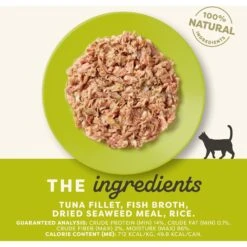 Applaws Tuna Fillet With Seaweed Canned Cat Food -Meow Meals 65391 PT2. AC SS1800 V1658152349