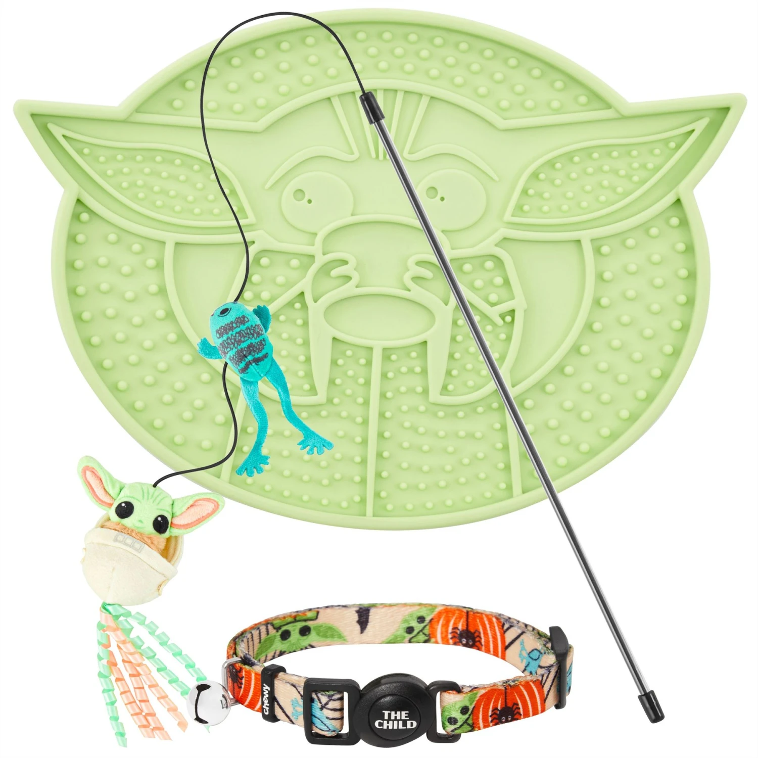 STAR WARS THE MANDALORIAN GROGU Pumpkin Dog Collar + 2 Items 3 STAR WARS THE MANDALORIAN GROGU Pumpkin Dog Collar + 2 Items