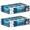 Blue Buffalo Tastefuls Chicken, Turkey & Chicken & Ocean Fish & Tuna Entrées Variety Pack Pate Wet Cat Food, 5.5-oz Can, Case Of 12 & Blue Buffalo Tastefuls Tuna, Chicken, Fish & Shrimp Entrées Variety Pack Flaked Wet Cat Food -Meow Meals 662598 MAIN. AC SS1800 V1667323264
