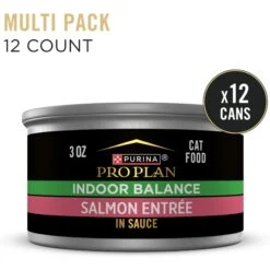 Purina Pro Plan Focus Adult Indoor Care Salmon & Rice Entree In Sauce Canned Cat Food -Meow Meals 67915 PT1. AC SS1800 V1669661399