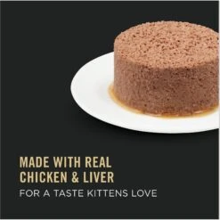 Purina Pro Plan Kitten Classic Chicken & Liver Entree Canned Cat Food -Meow Meals 67924 PT1. AC SS1800 V1645817238