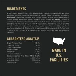 Purina Pro Plan Kitten Flaked Ocean Whitefish & Tuna Entree Canned Cat Food -Meow Meals 67926 PT4. AC SS1800 V1645829482