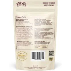 Hemp Well Thrive Skin & Coat Soft Chew Supplement For Cats, 60 Count 15 Hemp Well Thrive Skin & Coat Soft Chew Supplement For Cats, 60 Count -Meow Meals 685198 PT5. AC SS1800 V1700689538