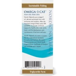 Nordic Naturals Omega-3 Cat Supplement, 2-oz Bottle -Meow Meals 689902 PT3. AC SS1800 V1667338081
