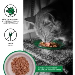 BIXBI Liberty Chicken & Pumpkin Recipe In Broth Grain-Free Wet Cat Food, 2.75-oz Can, Case Of 24 -Meow Meals 691318 PT1. AC SS1800 V1666839272