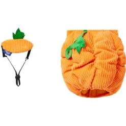 Frisco Pumpkin Ball Dog & Cat Costume -Meow Meals 708902 PT4. AC SS1800 V1689342202