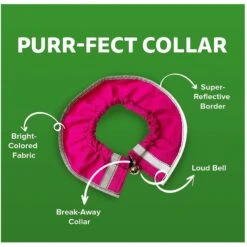 Prey Saver Break Away Cat Collar, One Size -Meow Meals 710062 PT5. AC SS1800 V1668809601