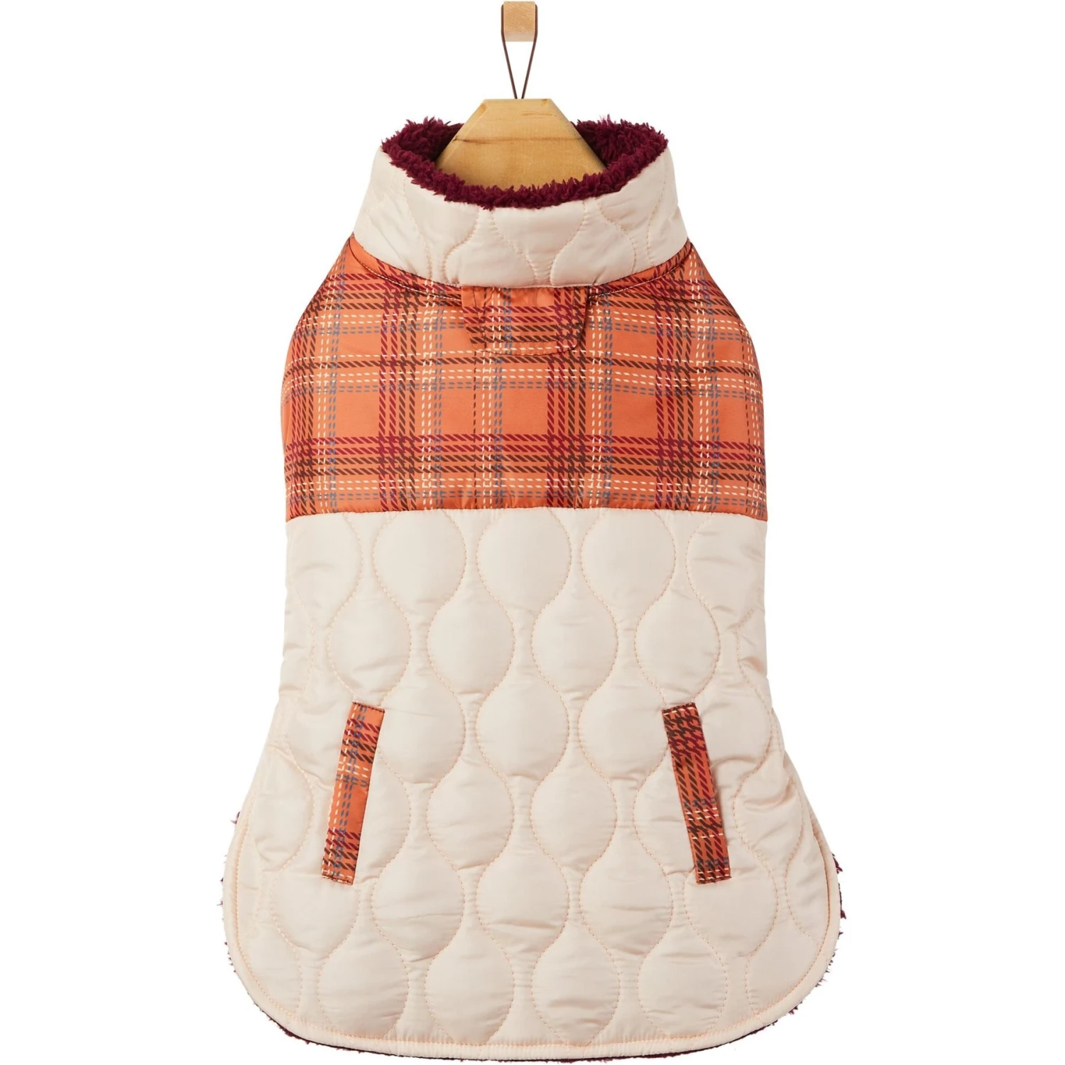 Frisco Medium Weight Fall Plaid Dog & Cat Coat 5 Frisco Medium Weight Fall Plaid Dog & Cat Coat - Image 3
