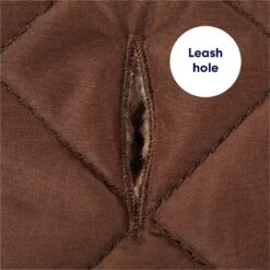 Frisco Heavy Weight 2-Tone Sherpa Lined Hybrid Quilted Dog & Cat Parka -Meow Meals 718038 PT6. AC SS1800 V1692194228