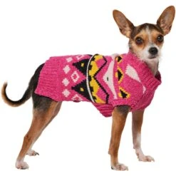 Frisco Bold Nordic V-Neck Dog & Cat Sweater -Meow Meals 718710 PT2. AC SS1800 V1703184631