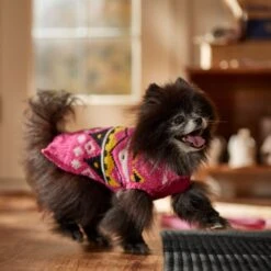 Frisco Bold Nordic V-Neck Dog & Cat Sweater -Meow Meals 718710 PT7. AC SS1800 V1692377763