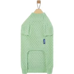 Frisco Bubble Knit Mock Neck Dog & Cat Sweater -Meow Meals 718806 PT4. AC SS1800 V1692977938